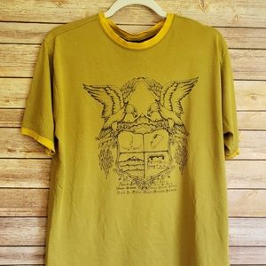 Prana Graphic Ringer T-Shirt Men's L Supersoft!!